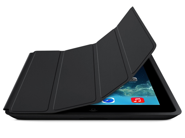 Чехол Yotrix SmarterCase для Apple iPad 2/new iPad (черный, кожаный)