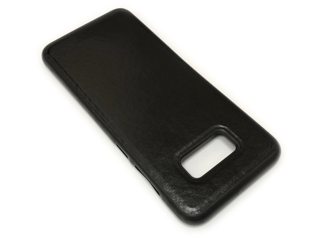 Чехол Yotrix SnapCase для Samsung Galaxy S8 plus (черный, кожаный)