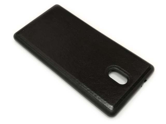 Чехол Yotrix SnapCase для Nokia 3 (черный, кожаный)