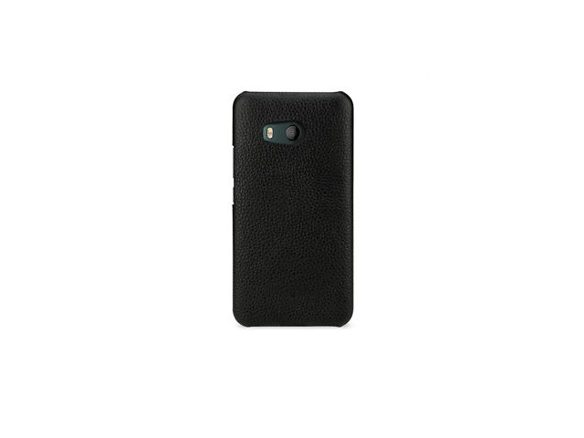 Чехол Yotrix SnapCase для HTC U11 (черный, кожаный)