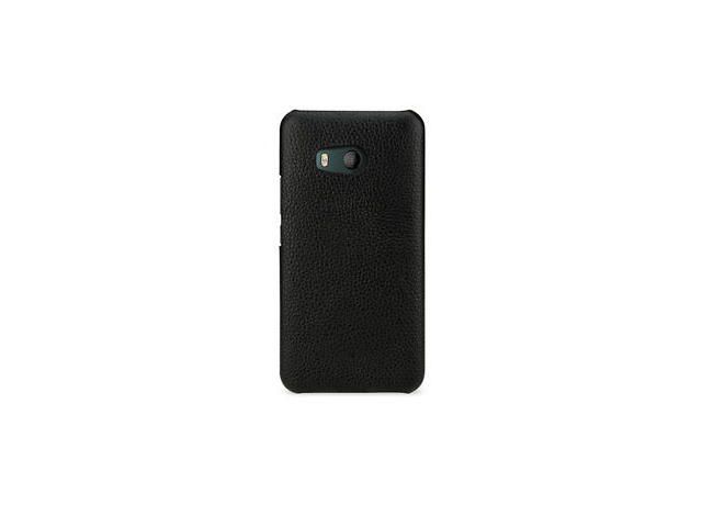 Чехол Yotrix SnapCase для HTC U11 (черный, кожаный)