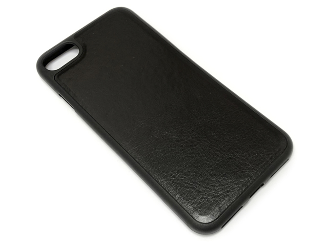 Чехол Yotrix SnapCase для Apple iPhone 8 (черный, кожаный)