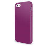Чехол Yotrix LiquidSilicone для Apple iPhone SE (малиновый, гелевый)