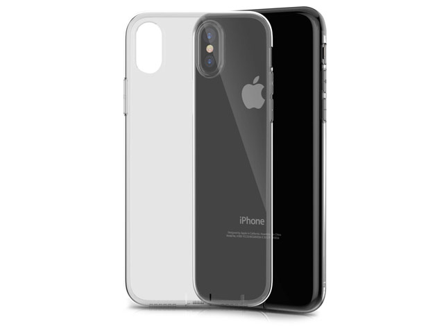 Чехол Devia Naked case для Apple iPhone X (прозрачный, гелевый)