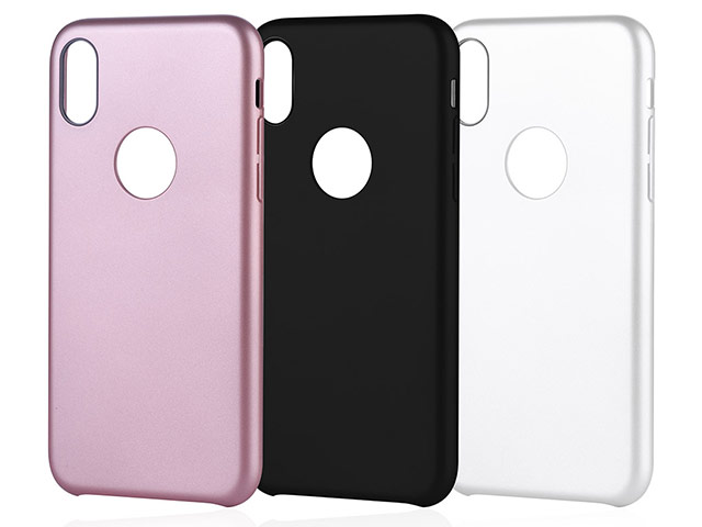 Чехол Devia Ceo case для Apple iPhone X (белый, пластиковый)