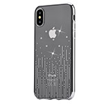 Чехол Devia Crystal Meteor для Apple iPhone X (Silvery, гелевый)
