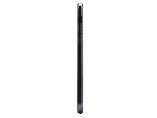 Чехол Devia Crystal Baroque для Apple iPhone X (Gun Black, гелевый)