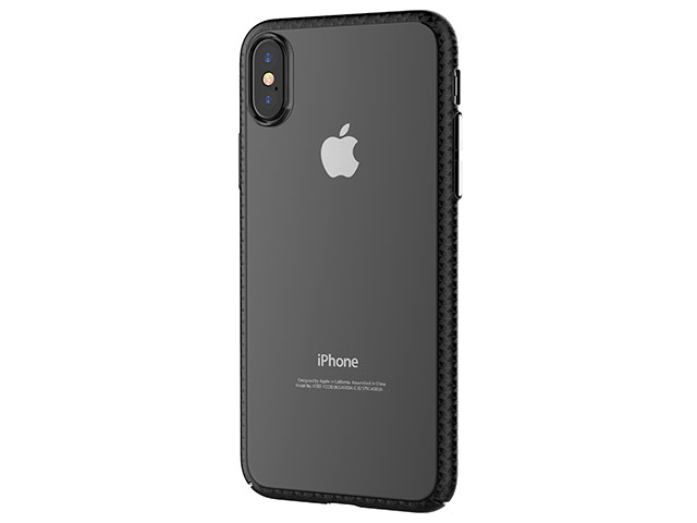 Чехол Devia Glimmer Luxurious для Apple iPhone X (черный, пластиковый)