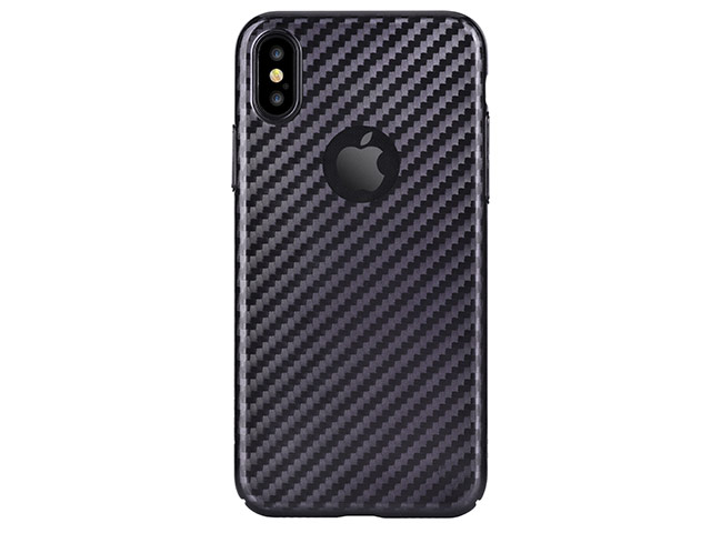 Чехол Devia Linger case для Apple iPhone X (черный, пластиковый)