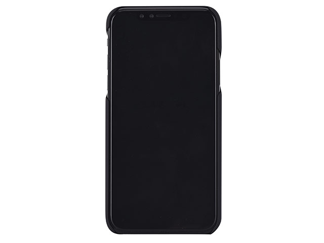Чехол Devia Magic 2-in-1 Leather case для Apple iPhone X (черный, кожаный)