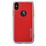 Чехол Vouni Orlando case для Apple iPhone X (красный, гелевый)
