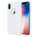 Чехол Vouni Joyful case для Apple iPhone X (белый, гелевый)