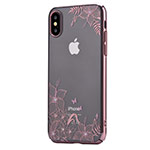 Чехол Vouni Shining case для Apple iPhone X (розовый, пластиковый)