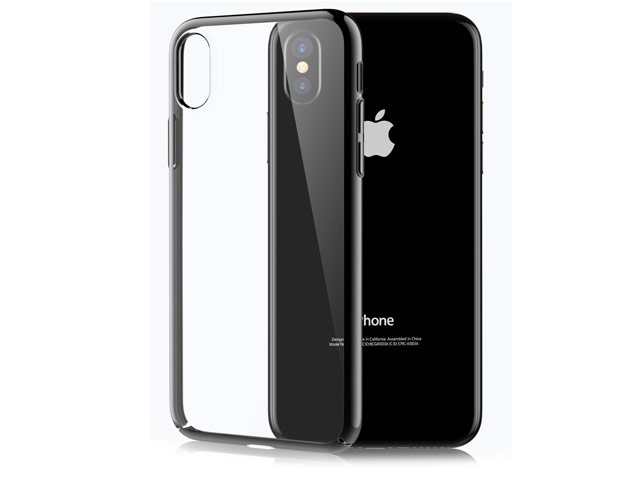 Чехол Vouni Sleek case для Apple iPhone X (черный, пластиковый)