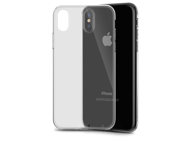 Чехол Vouni Fresh Soft case для Apple iPhone X (прозрачный, гелевый)