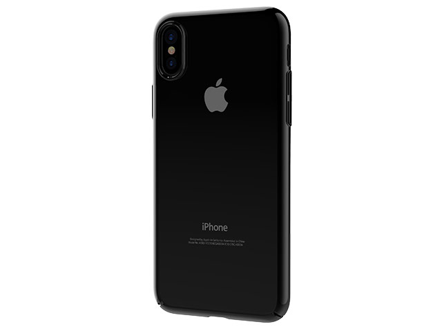 Чехол Devia Glimmer case для Apple iPhone X (черный, пластиковый)