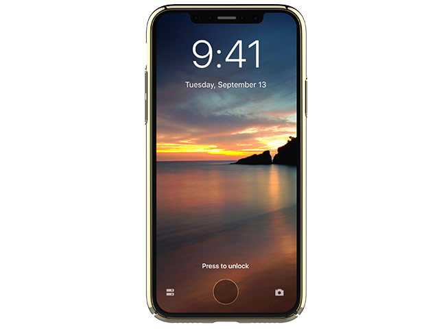 Чехол Devia Glimmer case для Apple iPhone X (розовый, пластиковый)