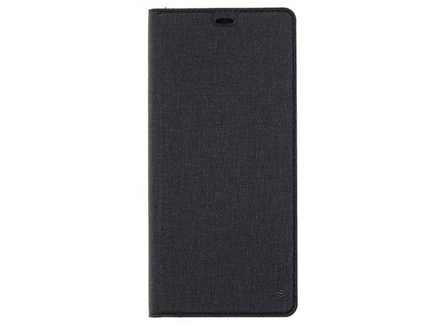 Чехол Devia Flip case для Samsung Galaxy Note 8 (черный, матерчатый)