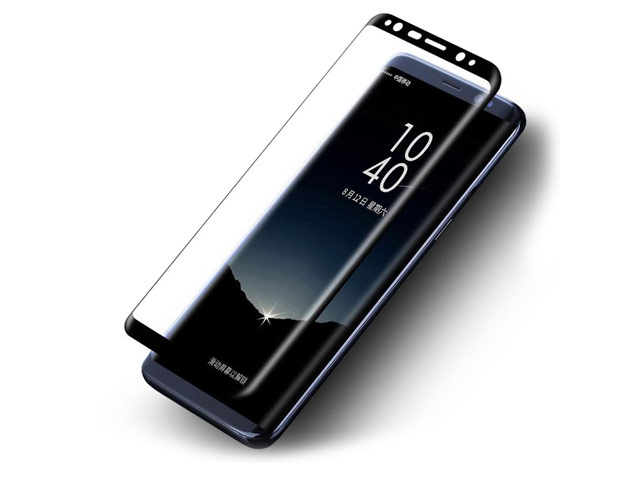 Защитная пленка Devia 3D Curved Tempered Glass для Samsung Galaxy Note 8 (стеклянная, черная)