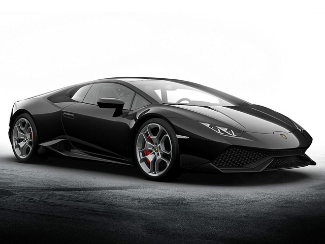 Чехол Lamborghini Huracan D1 для Apple iPhone 8 (черный, кожаный)