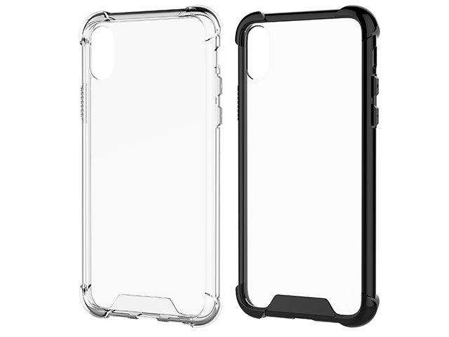 Чехол Devia Shockproof case для Apple iPhone X (прозрачный, гелевый)