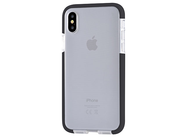 Чехол Devia Shockproof Fashion для Apple iPhone X (черный, гелевый)