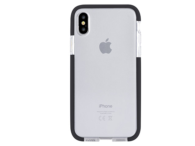 Чехол Devia Shockproof Fashion для Apple iPhone X (черный, гелевый)