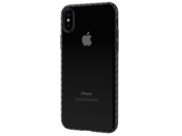 Чехол Comma Legende case для Apple iPhone X (черный, пластиковый)
