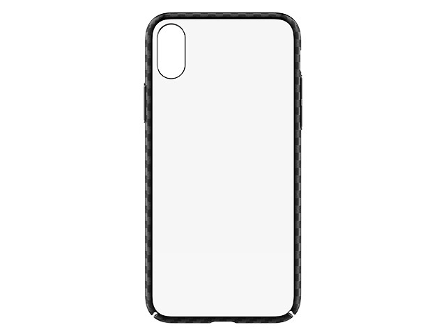 Чехол Comma Legende case для Apple iPhone X (черный, пластиковый)