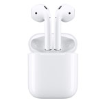 Беспроводные наушники Apple AirPods (белые, пульт/микрофон, чехол-зарядка)