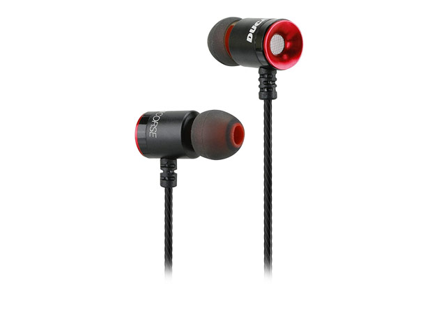 Наушники Ducati Corse i-02 Headphones (черные, пульт/микрофон, 20-22000 Гц)