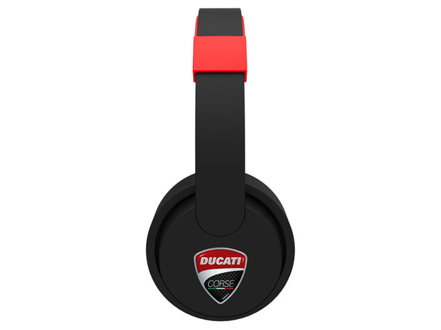 Наушники Ducati Corse N-01 Headphones (черные/красные, пульт/микрофон, 20-22000 Гц)