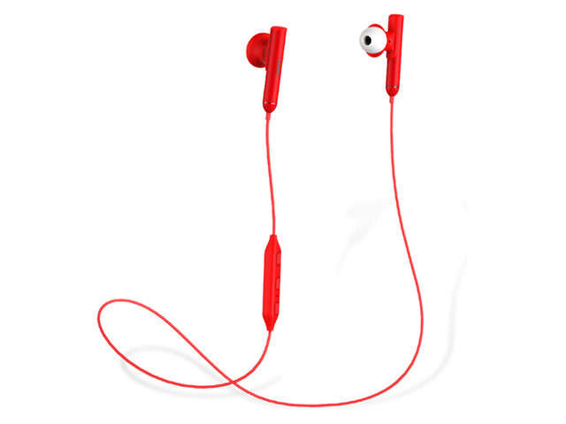 Беспроводные наушники Remax Sport Bluetooth Earphone RB-S9 (красные, пульт/микрофон, 20-20000 Гц)