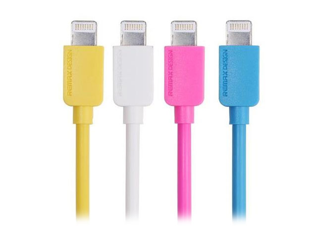 USB-кабель Remax Speed Data Cable (Lightning, 1 м, розовый)