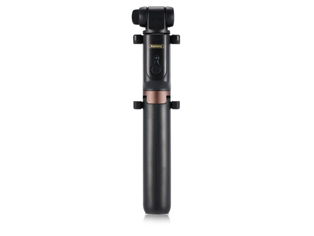 Монопод Remax Tripod Selfie Bluetooth Stick P9 универсальный (черный, беспроводной)