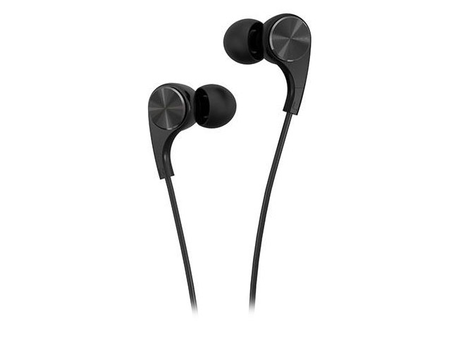 Наушники Remax Wired Music Earphone RM-569 (черные, пульт/микрофон, 20-20000 Гц, 9 мм)