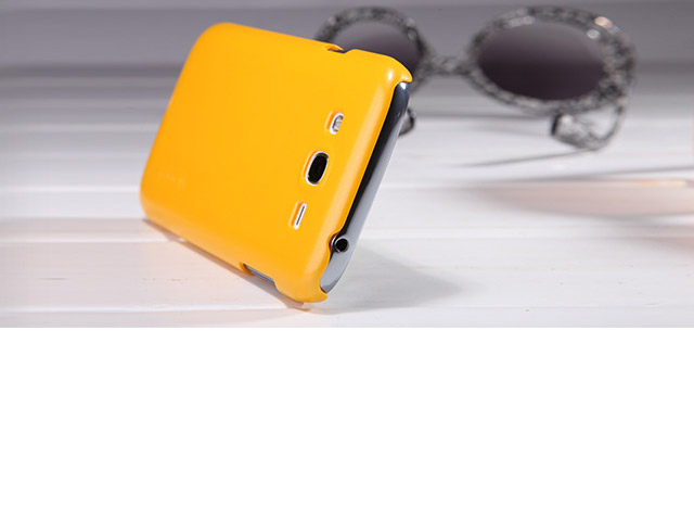 Чехол Nillkin Shining Shield для Samsung Galaxy Grand Duos i9082 (желтый, пластиковый)