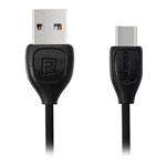 USB-кабель Remax Lesu Data Cable (USB Type C, 1 м, черный)