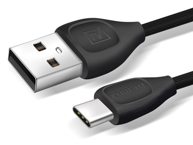 USB-кабель Remax Lesu Data Cable (USB Type C, 1 м, черный)