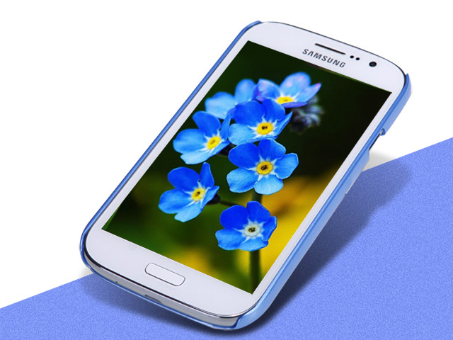 Чехол Nillkin Shining Shield для Samsung Galaxy Grand Duos i9082 (голубой, пластиковый)