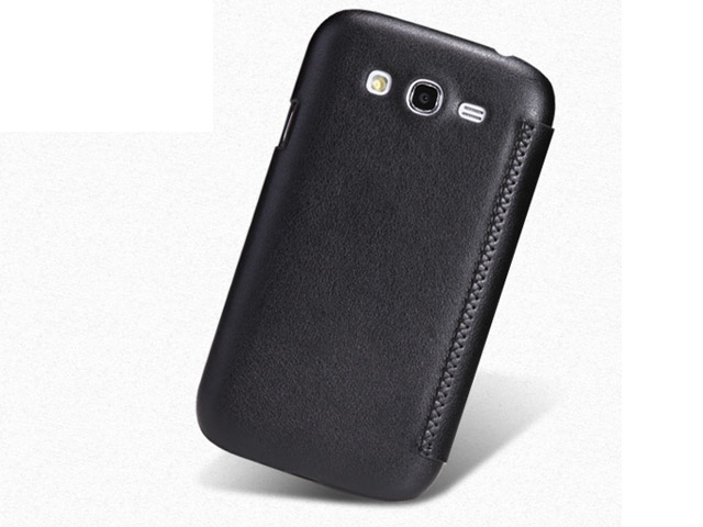 Чехол Nillkin Side leather case для Samsung Galaxy Grand Duos i9082 (черный, кожанный)