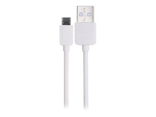 USB-кабель Remax Speed Data Cable (microUSB, 1 м, белый)