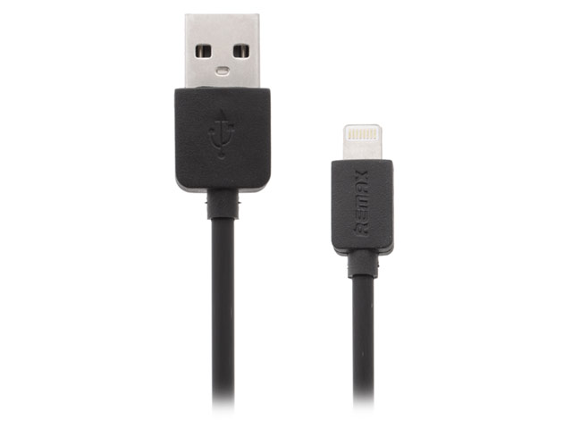 USB-кабель Remax Speed Data Cable (Lightning, 1 м, черный)