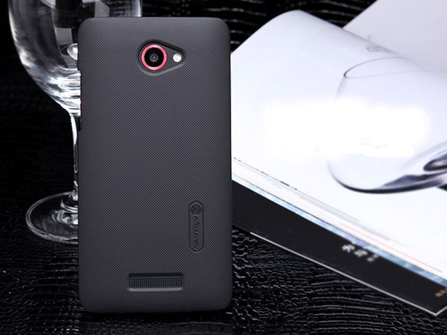 Чехол Nillkin Hard case для HTC Droid DNA X920e (черный, пластиковый)