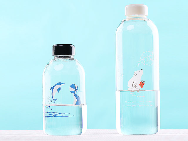 Бутылка для воды Remax Holddy Bottle (Polar Bear, 1 л.)