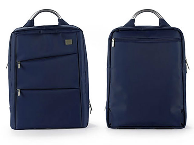 Рюкзак Remax Double Bag #565 (темно-синий, 2 отделения, 7 карманов)