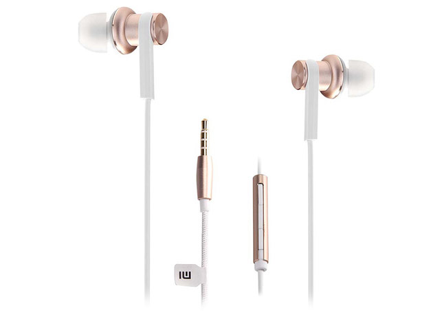 Наушники Xiaomi Mi In-Ear Headphones Pro универсальные (золотистые, пульт/микрофон, 20-20000 Гц)