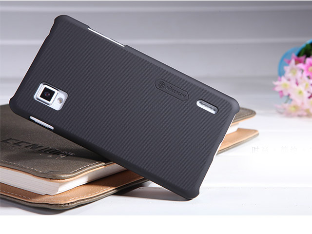 Чехол Nillkin Hard case для LG Optimus G E975 (черный, пластиковый)