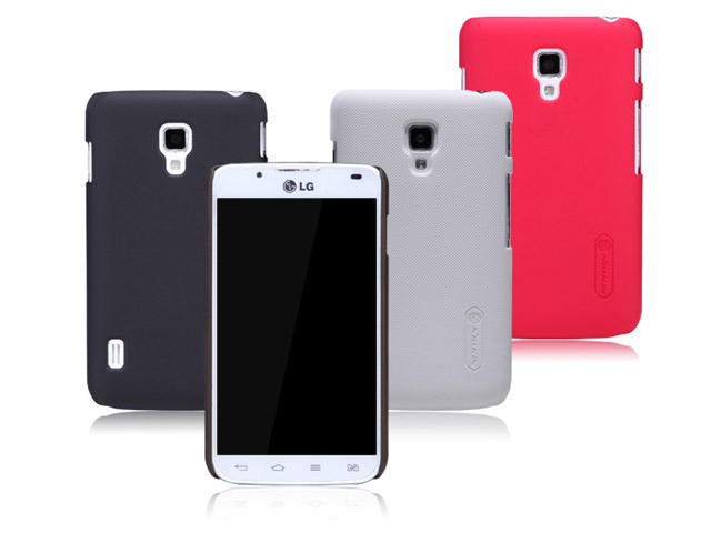 Чехол Nillkin Hard case для LG Optimus L7 II Dual P715 (черный, пластиковый)