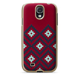 Чехол X-doria Dash Icon Case для Samsung Galaxy S4 i9500 (красный, матерчатый)